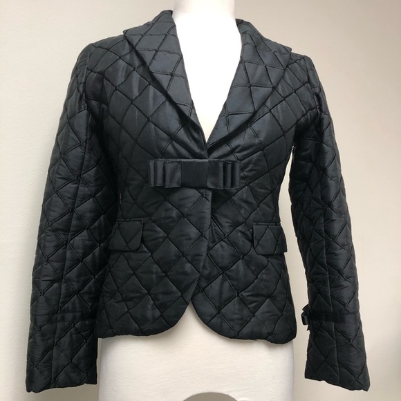 Quilted Silk Party Jacket - Picture 1 of 5
